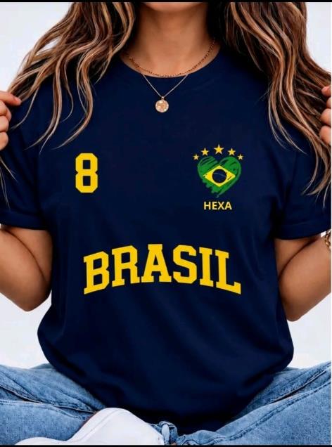 Camisa Feminina Azul Marinho