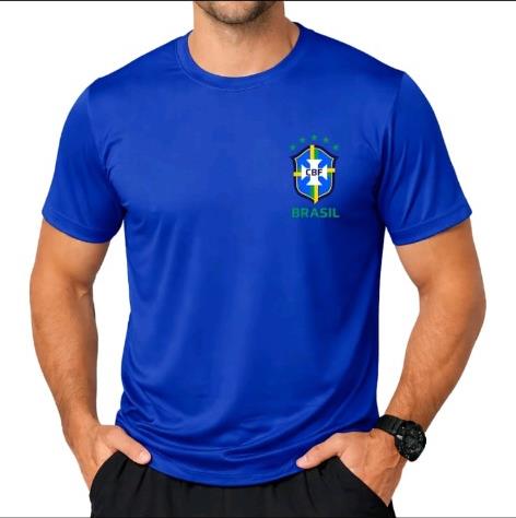 Camisa Masculina Azul